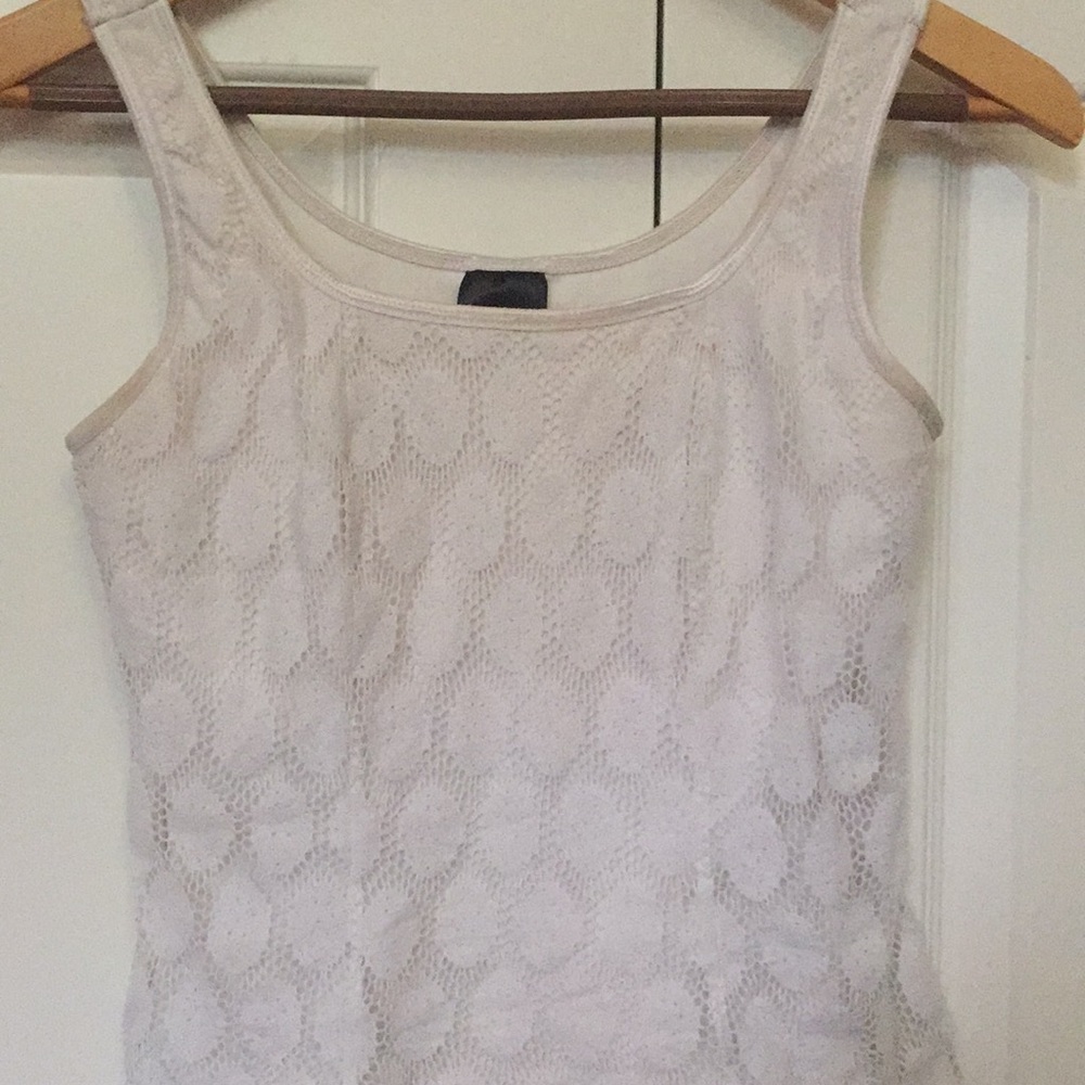 White lace top